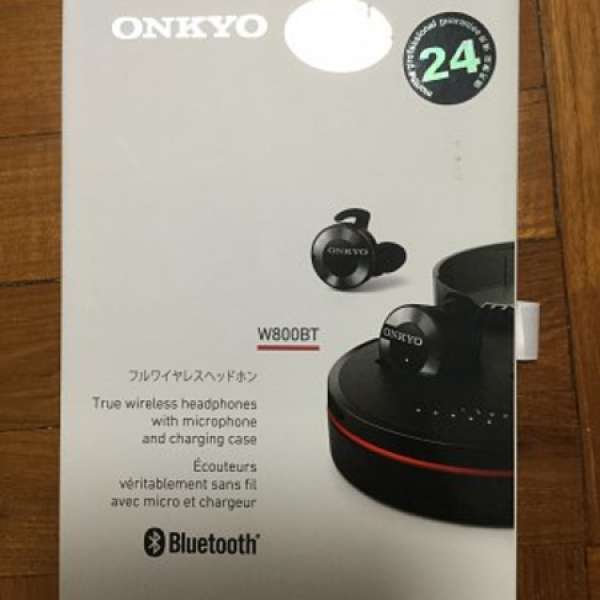 行貨 Onkyo W800BT 藍牙耳機  壞機全套有單