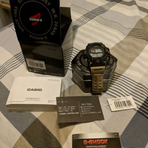 Casio G-Shock Rangeman GW-9400沙漠迷彩貓