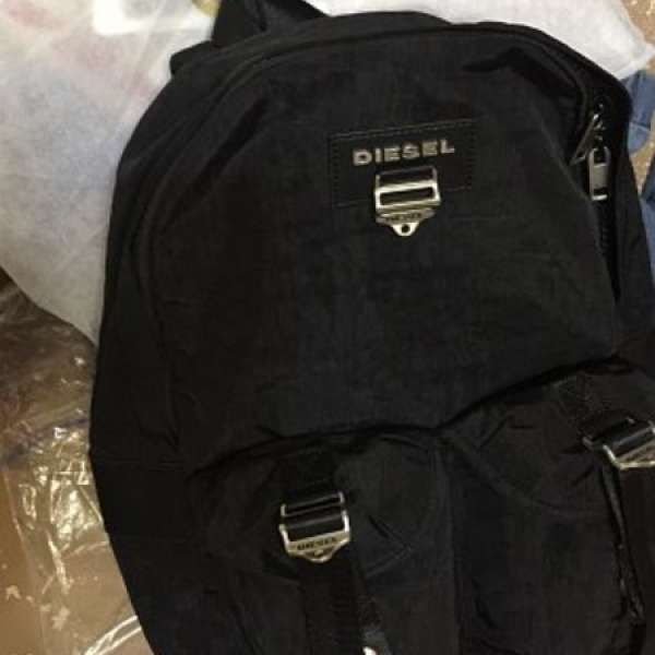 Die*sel Black backpack — new