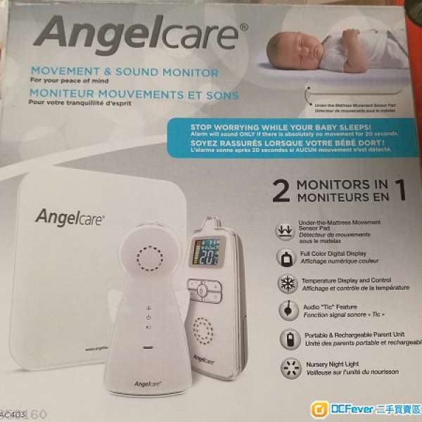 Angelcare AC403 嬰兒移動及聲音監測器