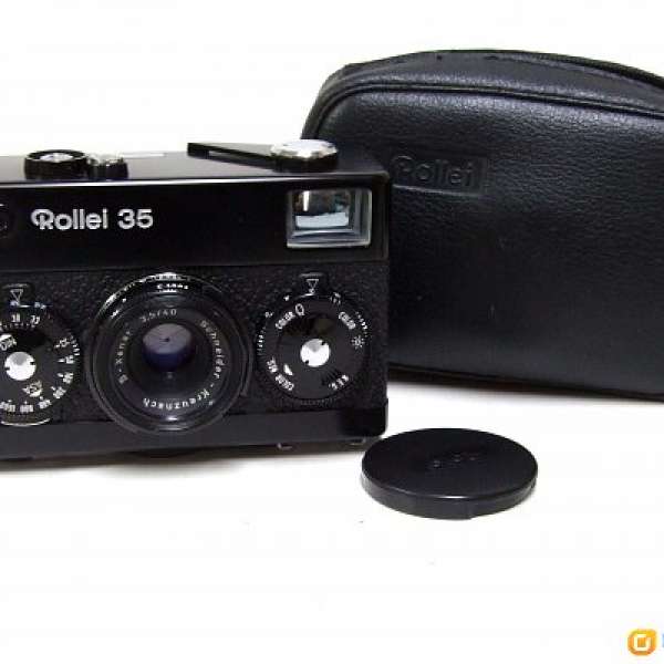 稀有 黑機 Rollei 35 Schneider S-Xenar 鏡頭經典相機