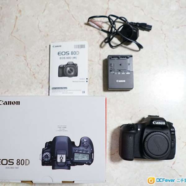 Canon 80D 9成新有盒