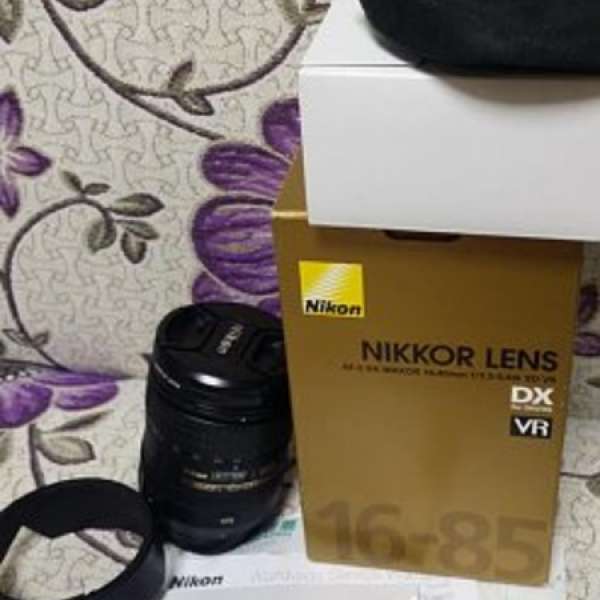 Nikon AF-S DX NIKKOR 16-85mm f/3.5-5.6G ED VR