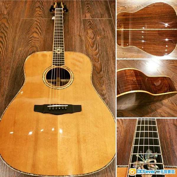 KOR KD-S8A 全單all solid cedar + rosewood 99%new