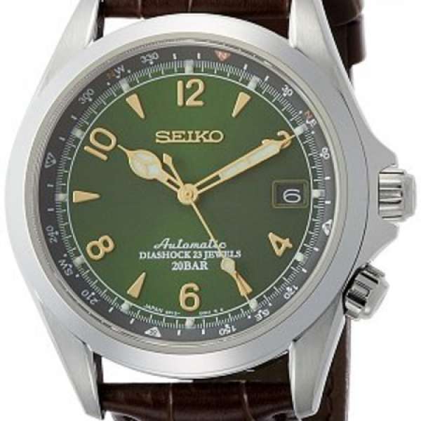 全新 日本制造 SEIKO  Automatic Alpinist SARB017 精工 綠色錶面  自動機械錶 Mad...