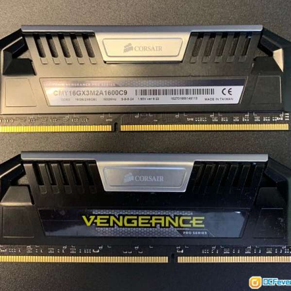 Corsair VENGEANCE PRO Series DDR3 16gb(2x8gb) 1600MHz 及 H110 主機板