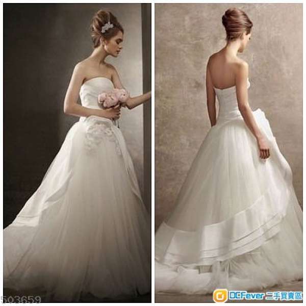 平賣white by Vera wang / st Patrick 婚紗