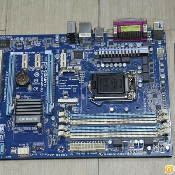 GIGABYTE GA-Z68AP-D3 Intel Z68 底板 (Bios Updated, HDMI/USB3.0/SATA3.0)