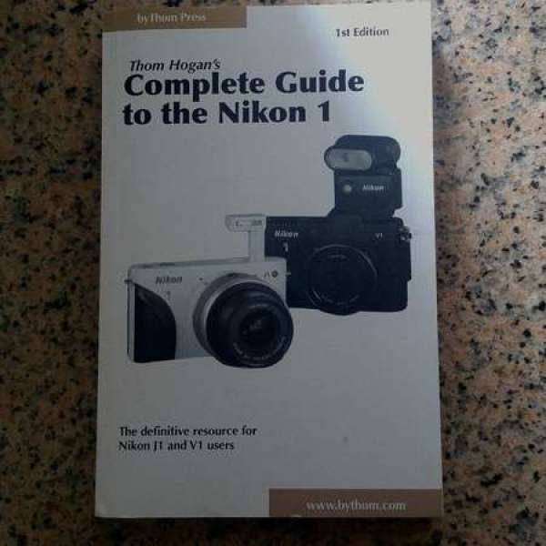 book : Complete Guide to the Nikon 1  by Thom Hogan