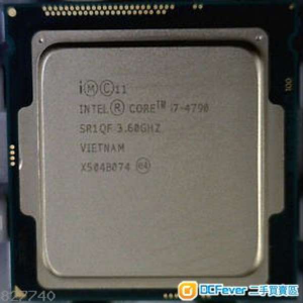 賣數粒 i5 i7 CPU (6500,4770,E3 1230v3,4690K,4670K,4460,G4560,3450,2310)