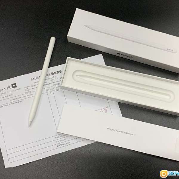 Apple Pencil 第二代（9成新、齊配件、有單、適合新iPad Pro）