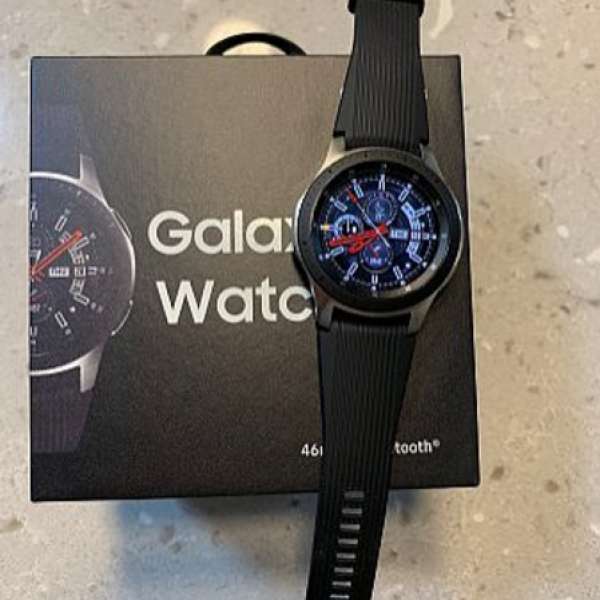 99% Samsung Galaxy Watch 46mm Bluetooth 行貨有保