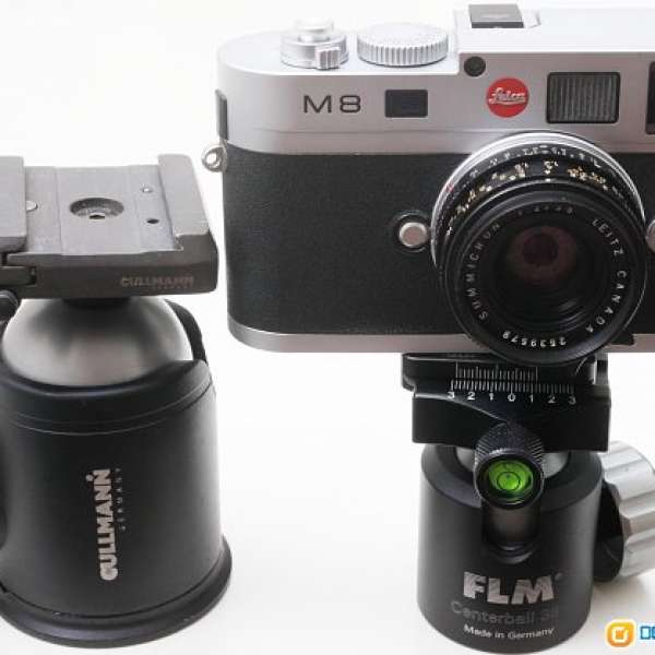 德國制波頭兩個 FLM Centerball 38(附快拆板) Cullmann Magnesit MB8.5 Hasselblad...