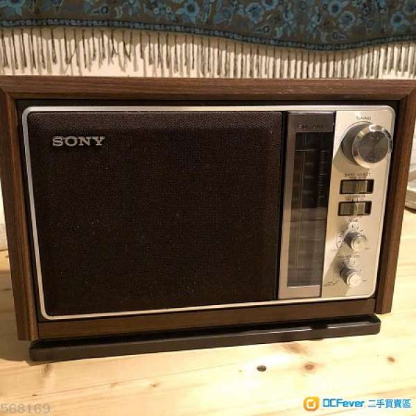 新淨中古SONY FM/AM 收音機