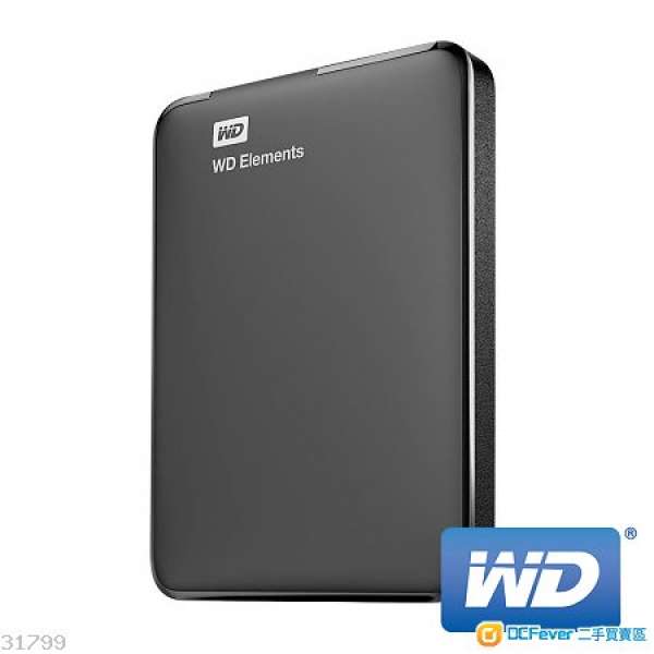 Western Digital Elements Portable 2TB 硬碟 HDD USB 3.0