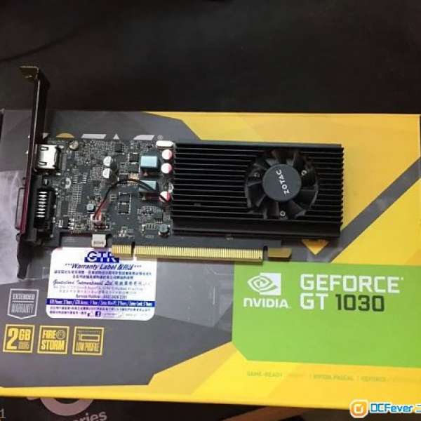 ZOTAC GeForce GT 1030 2GB GDDR5