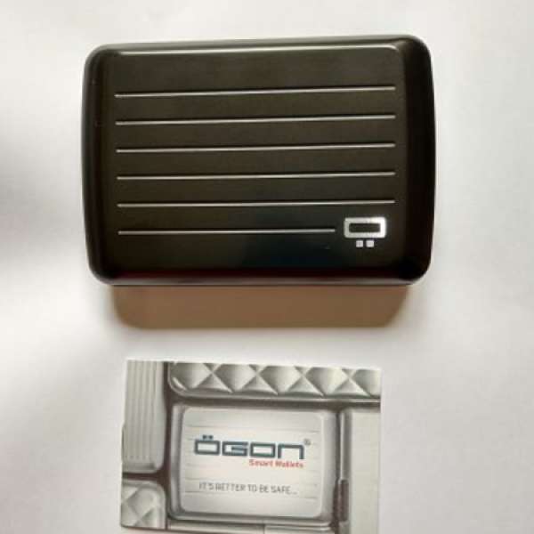 OGON aluminum smart wallet（黑色鋁質銀包）