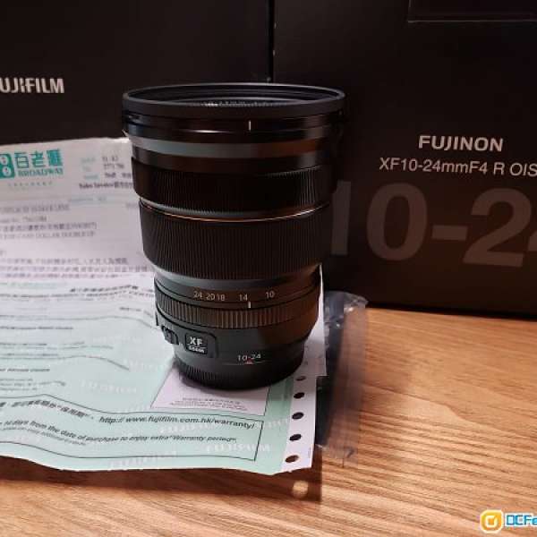 新淨 Fujifilm FUJINON XF10-24mmF4 R OIS 行貨