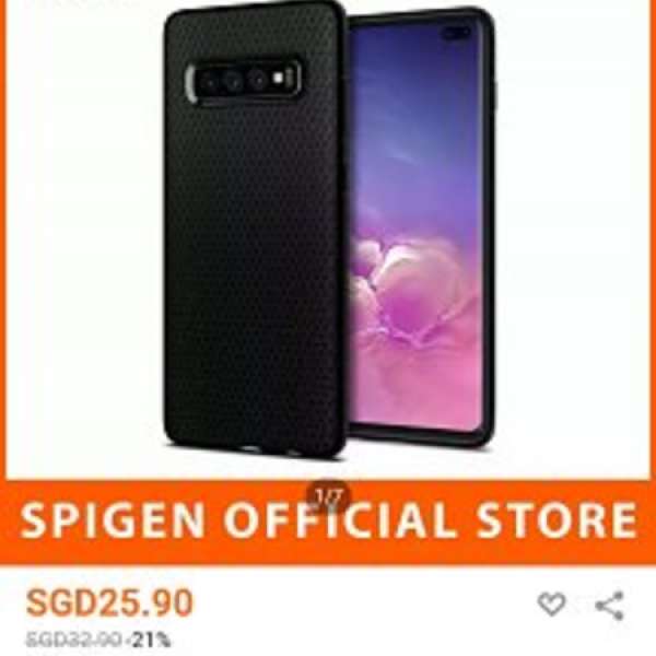 Samsung galaxy s10+ Spigen SGP Case 原廠正貨