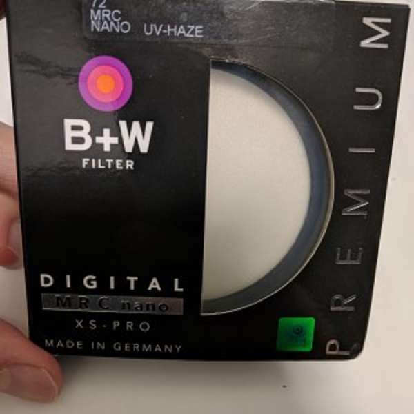 B+W XS-Pro UV MRC nano 72mm