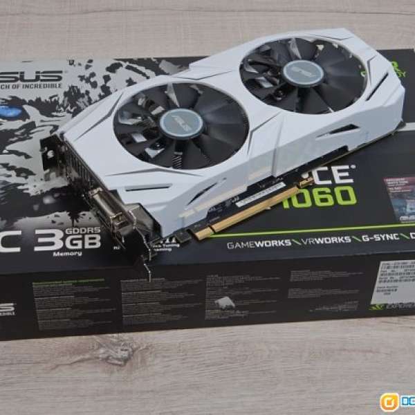 Asus DUAL-GTX1060-O3G OC edition