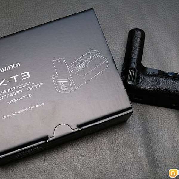 Fujifilm VG-XT3 直倒 for XT3 X-T3 連兩原廠電 $1650 唔要電可減