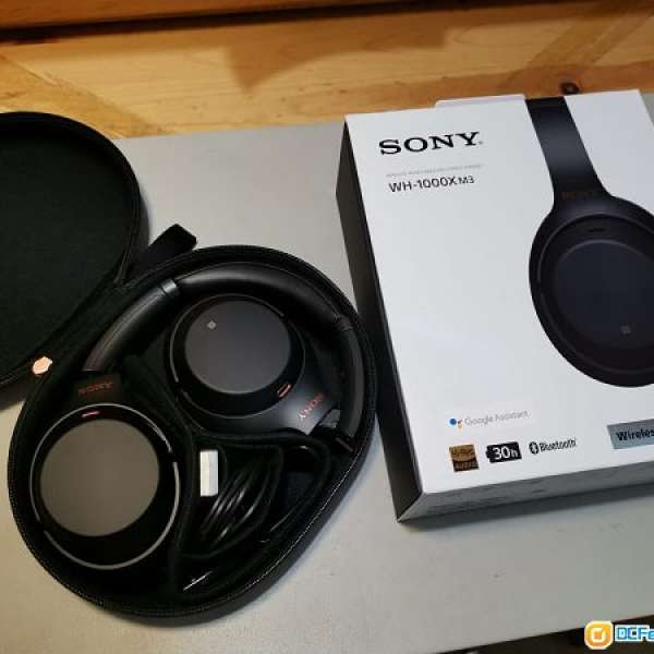 Sony WH-1000XM3 黑色 有保養