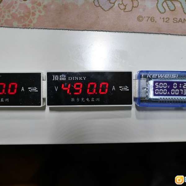 USB voltage current meter 電壓電流計