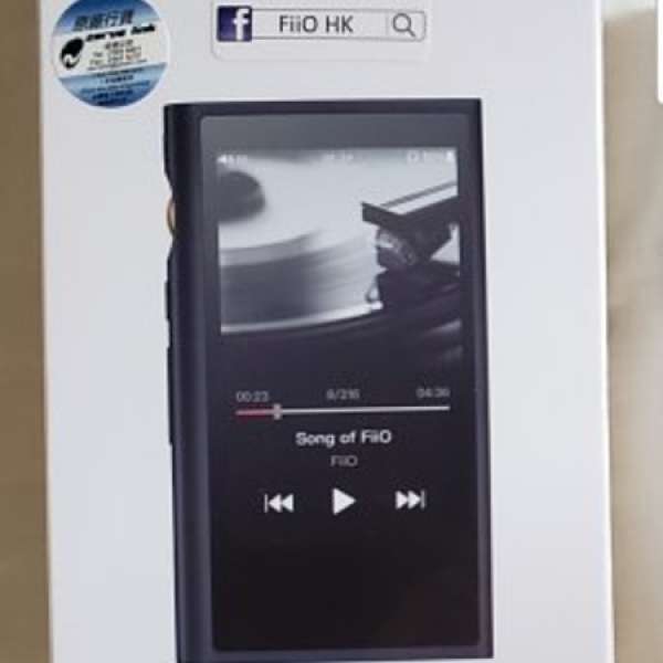 全新未開封 FiiO M9 Hi-Res音樂播放器 + BTR3 Hi-Res藍芽音樂接收器 套裝 (單買亦可)