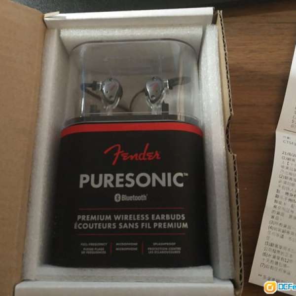 Fender PureSonic Premium Wireless 無線藍牙耳機