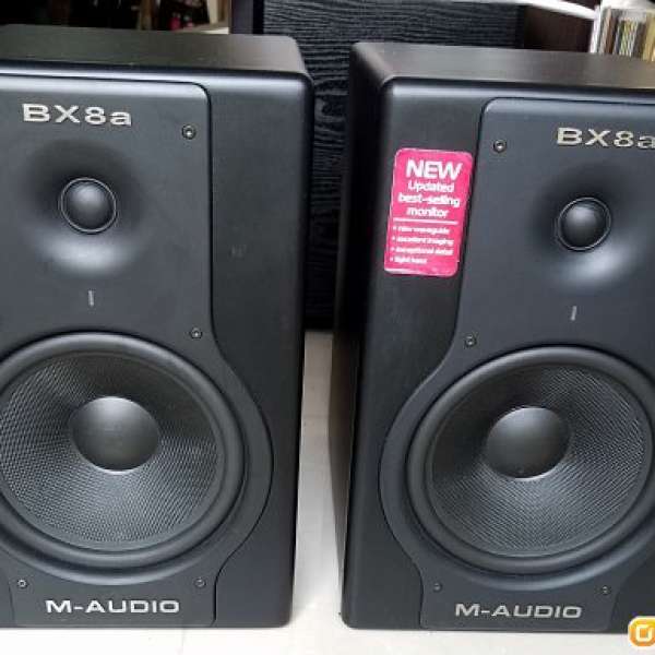 M-Audio BX8a speakers高級有源喇叭 一對 (壞)