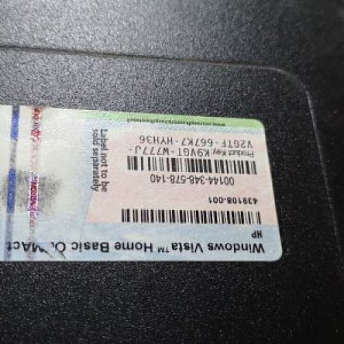 HP 主機,CPU2.2G RAM2G HDD320G 沒有安裝系統。