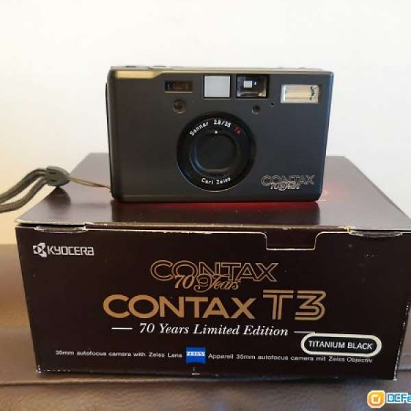 CONTAX T3 70周年紀念版