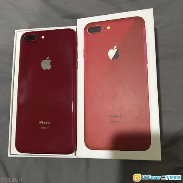 iPhone 8 Plus red 64gb 保養到7月中 無花無崩