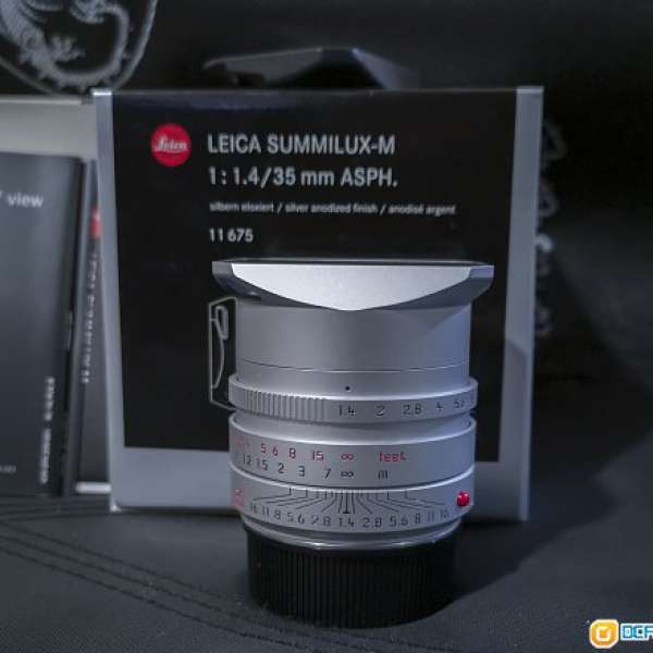 Leica Summilux 35mm/ f1.4 ASPH FLE Silver 11675