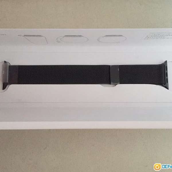 Apple Watch 42/44mm黑色米蘭錶帶