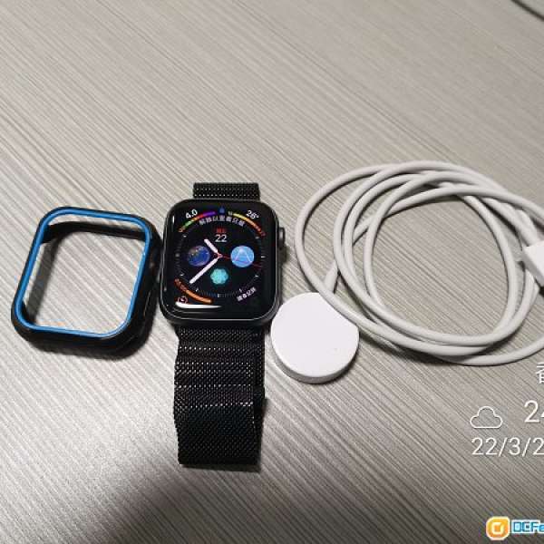 95%新 Apple Watch 4 灰色 (44mm GPS + LTE)