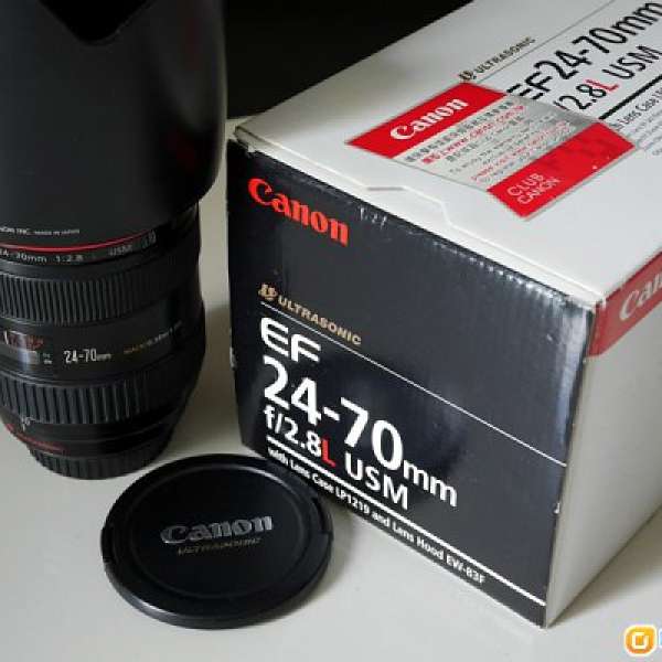 Canon EF 24-70L f/2.8 一代鏡皇 (not 16-35 24-105 f4) 香港行貨九成新