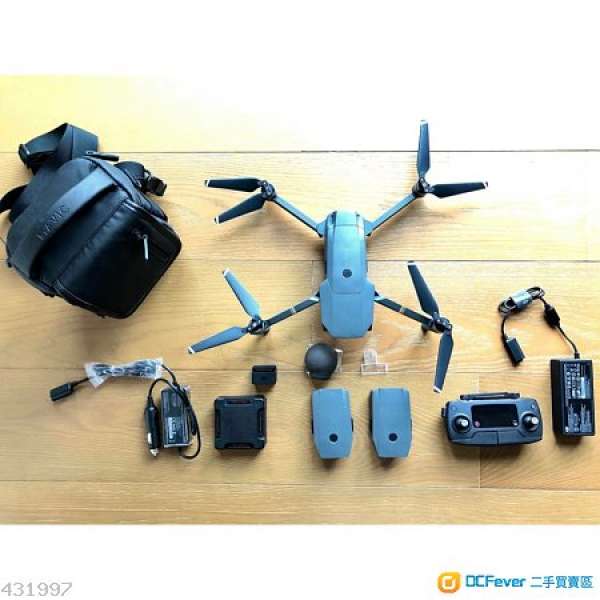 DJI mavic pro FLY MORE COMBO 4電 無盒 有袋 充電管家（唔見左，所以買左非原廠）