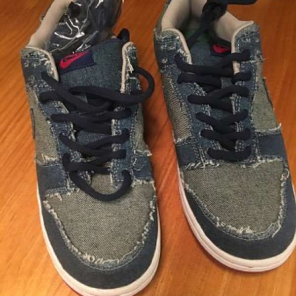 Nike Dunk Low Reese Forbes Denim 100% new