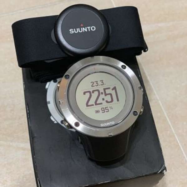 85% New Suunto Ambit 3 Peak Sapphire with GPS with heartrate monitor g