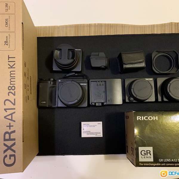 Best Ricoh GXR Deal : A12 28mm KITs with 3 more lens