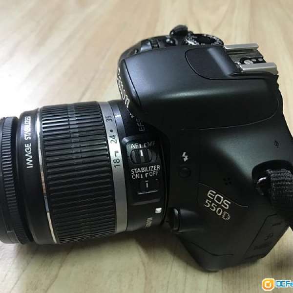 Canon 550d kit set 18-55mm