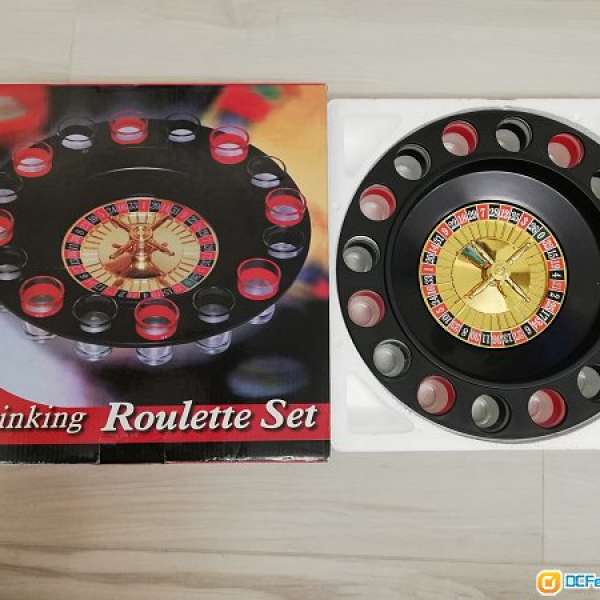 全新 俄羅斯罰酒輪盤 drinking roulette game