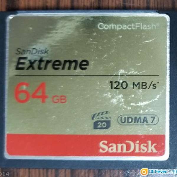 SanDisk  Extreme CF 64GB, 120MB/s