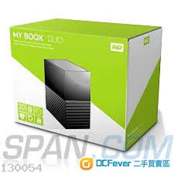 Western Digital My Book Duo 16TB WDBFBE0160JBK