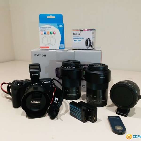 Canon EOS M3 Kit 套裝 + 鏡頭配件