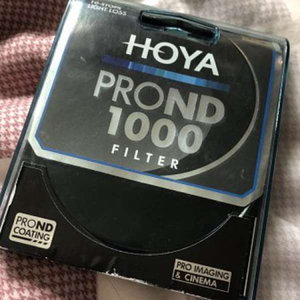 Hoya Pro ND1000 filter 82mm