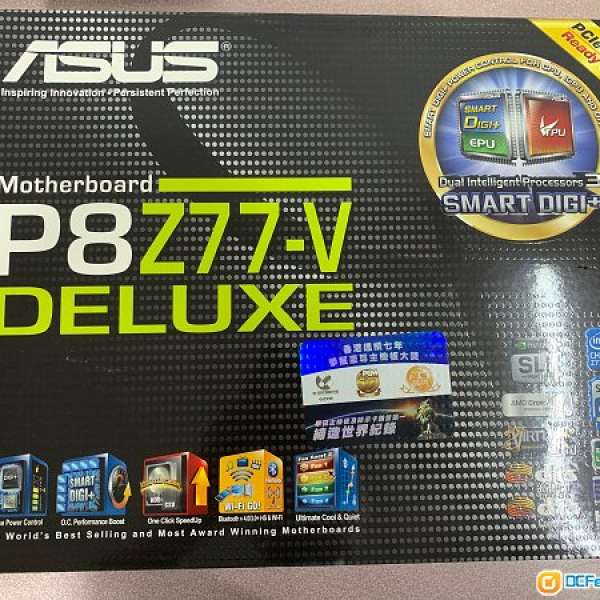 Intel 3770K + Asus P8Z77-V DELUXE + Gskill TridentX 16GB 2400 DDR3