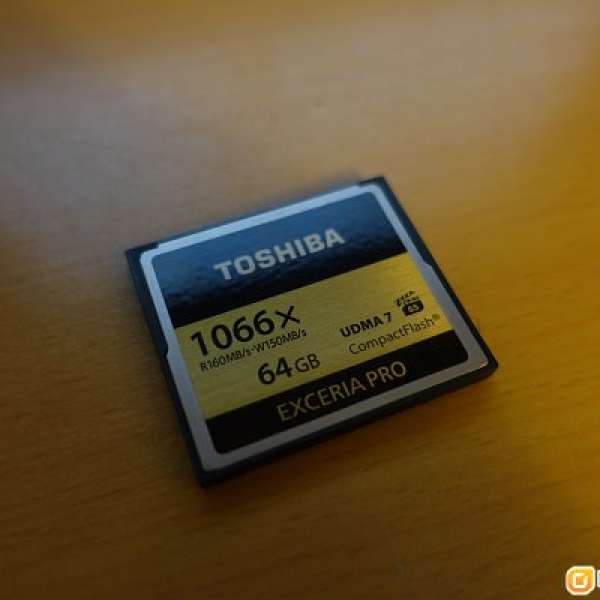Toshiba Exceria Pro 64GB CF card